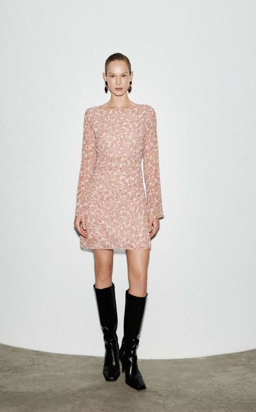 Vestido flavia com manga