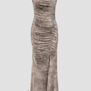 Vestido alça tule Cobra